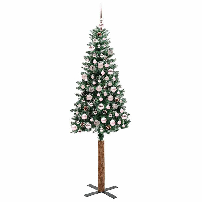 Albero di Natale snodato con 300 LED con supporto-Albero Natalizio Verde 180 cm 296968