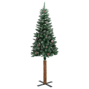Albero di Natale snodato con 300 LED con supporto-Albero Natalizio Verde 180 cm 489359