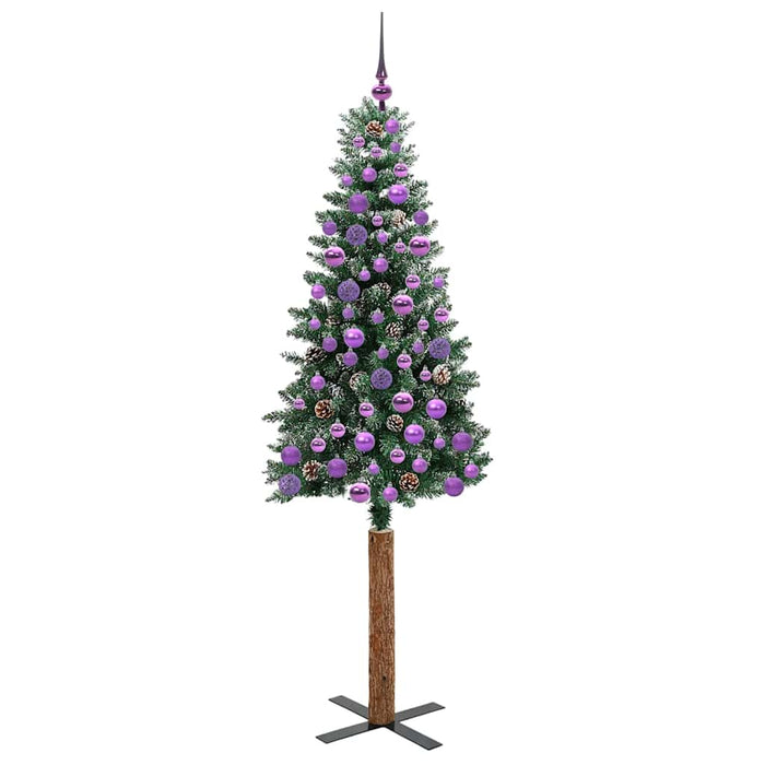 Albero di Natale snodato con 300 LED Verde e Bianco 180 cm 3394905