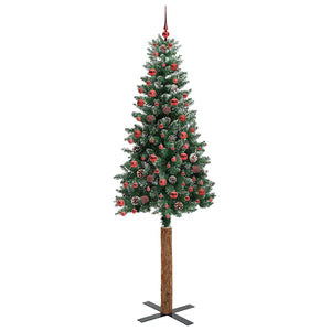 Albero di Natale snodato con 300 LED Verde e Bianco 210 cm 3394912