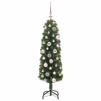 Albero di Natale artificiale con 150 LED Verde 120 cm 3394923