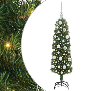 Albero di Natale artificiale con 150 LED Verde 120 cm 3394924