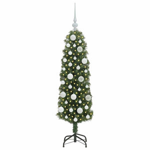 Albero di Natale artificiale con 150 LED Verde 120 cm 3394924