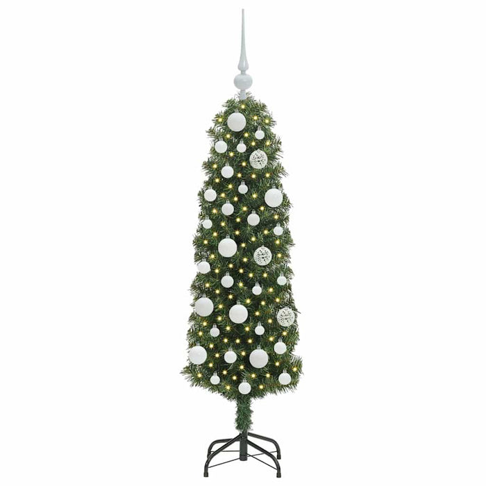 Albero di Natale artificiale con 150 LED Verde 120 cm 3394924