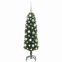 Albero di Natale artificiale con 150 LED Verde 120 cm 3394924