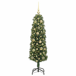 Albero di Natale artificiale con 150 LED Verde 120 cm 3394925