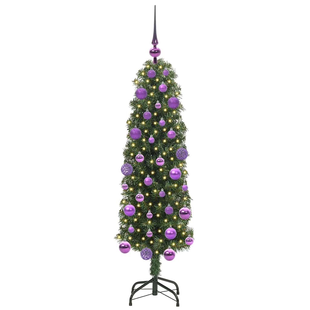 Albero di Natale artificiale con 150 LED Verde 120 cm 3394927