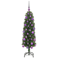 Albero di Natale artificiale con 150 LED Verde 120 cm 3394927