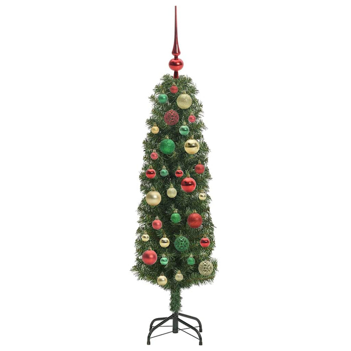 Albero di Natale Artificiale-Albero Natalizio con 150 LED Verde 120 cm 378683