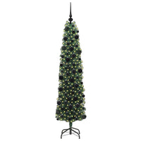 Albero di Natale artificiale con 300 LED Verde 180 cm 3394944