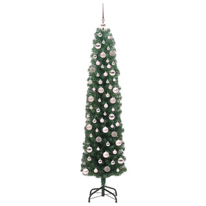 Albero di Natale artificiale con 300 LED Verde 180 cm 3394945