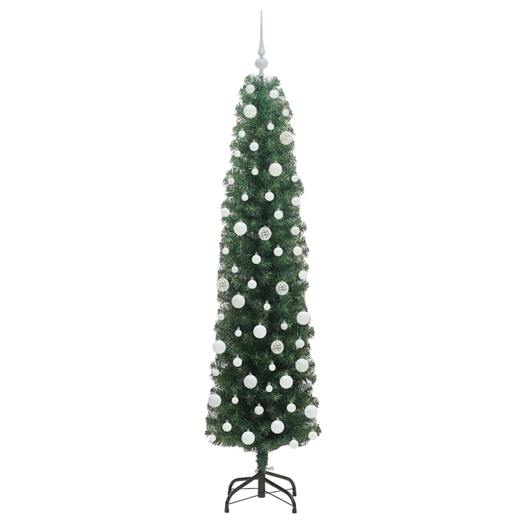 Albero di Natale artificiale con 300 LED Verde 180 cm 3394946