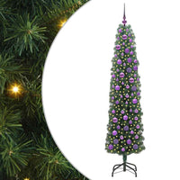 Albero di Natale artificiale con 300 LED Verde 180 cm 3394949
