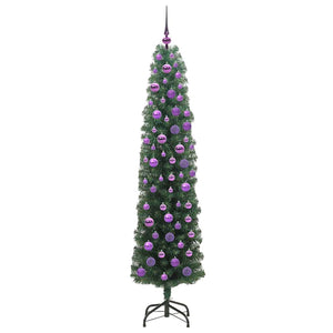 Albero di Natale artificiale con 300 LED Verde 180 cm 3394949
