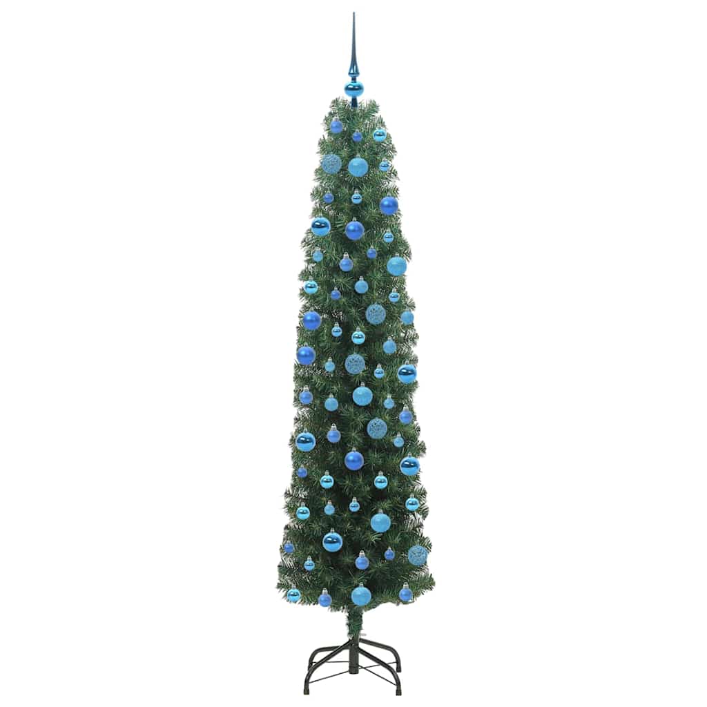 Albero di Natale artificiale con 300 LED Verde 180 cm 3394950
