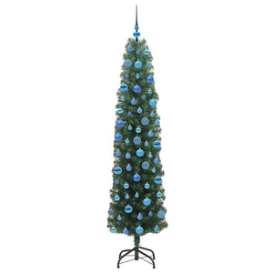 Albero di Natale artificiale con 300 LED Verde 180 cm 3394950