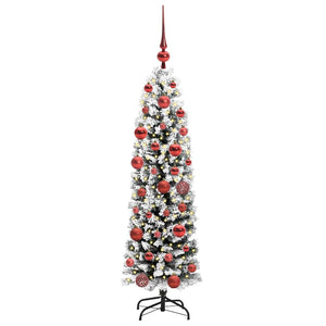 Albero di Natale artificiale con 150 LED Verde 150 cm 3395005