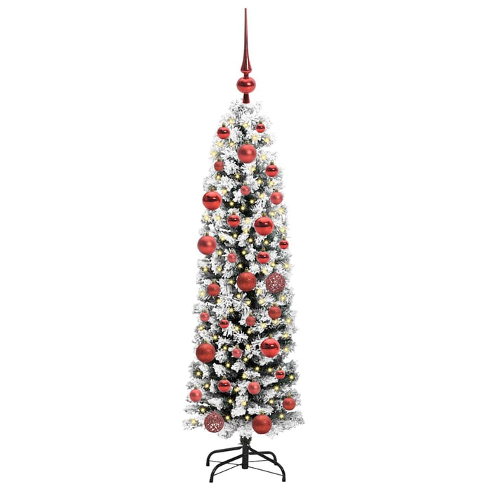 Albero di Natale artificiale con 150 LED Verde 150 cm 3395005