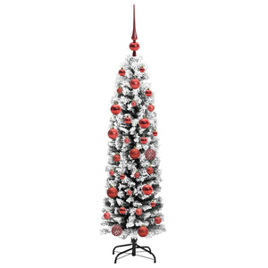 Albero di Natale artificiale con 150 LED Verde 150 cm 3395005