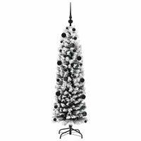 Albero di Natale artificiale con 150 LED Verde 150 cm 3395006