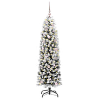 Albero di Natale artificiale con 150 LED Verde 150 cm 3395007