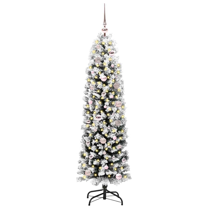 Albero di Natale artificiale con 150 LED Verde 150 cm 3395007