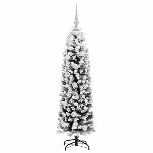 Albero di Natale artificiale con 150 LED Verde 150 cm 3395008