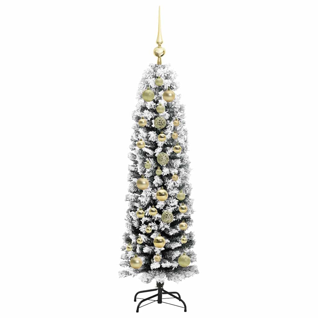 Albero di Natale artificiale con 150 LED Verde 150 cm 3395009