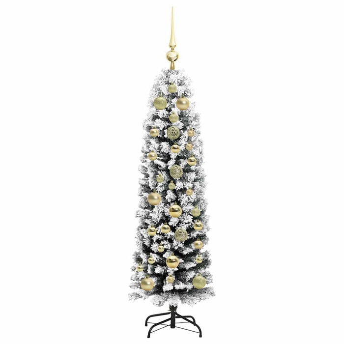 Albero di Natale artificiale con 150 LED Verde 150 cm 3395009