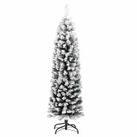 Albero di Natale Artificiale-Albero Natalizio con 150 LED Verde 150 cm 178812