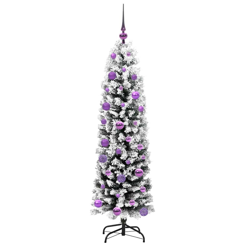 Albero di Natale artificiale con 150 LED Verde 150 cm 3395011