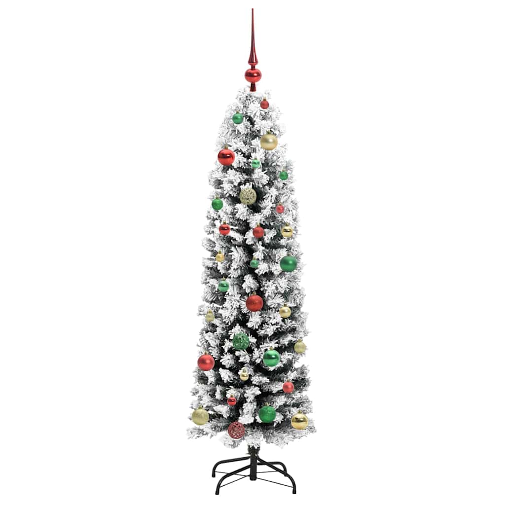 Albero di Natale Artificiale-Albero Natalizio con 150 LED Verde 150 cm 769901