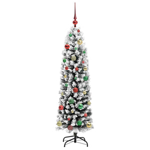 Albero di Natale Artificiale-Albero Natalizio con 150 LED Verde 150 cm 769901