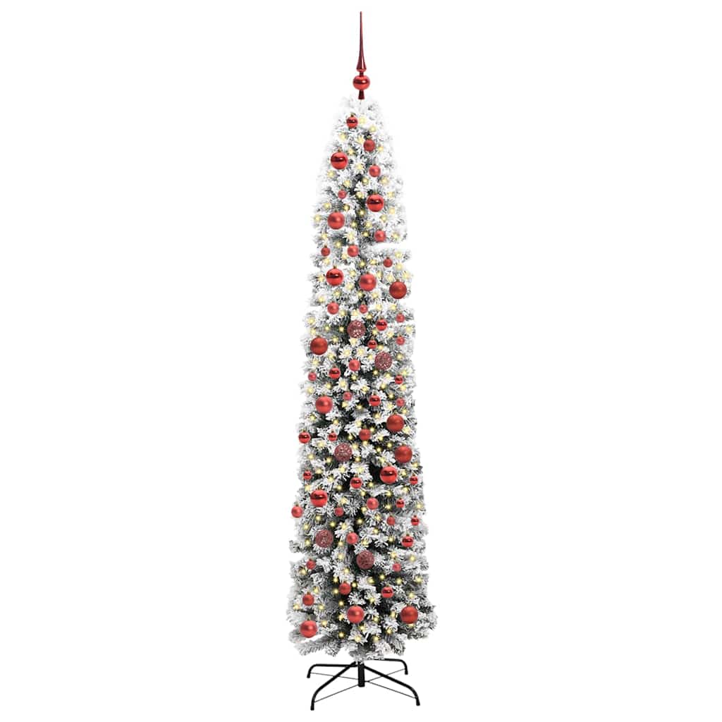 Albero di Natale artificiale con 300 LED Verde 180 cm 3395018