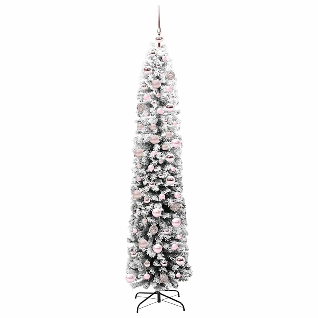 Albero di Natale Artificiale-Albero Natalizio con 300 LED Verde 180 cm 235620