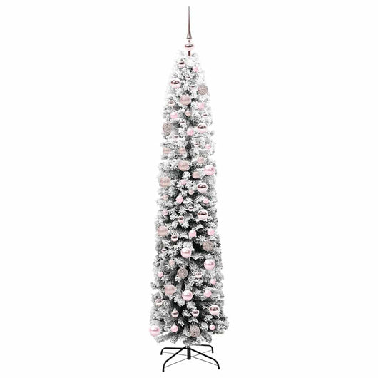 Albero di Natale Artificiale-Albero Natalizio con 300 LED Verde 180 cm 235620