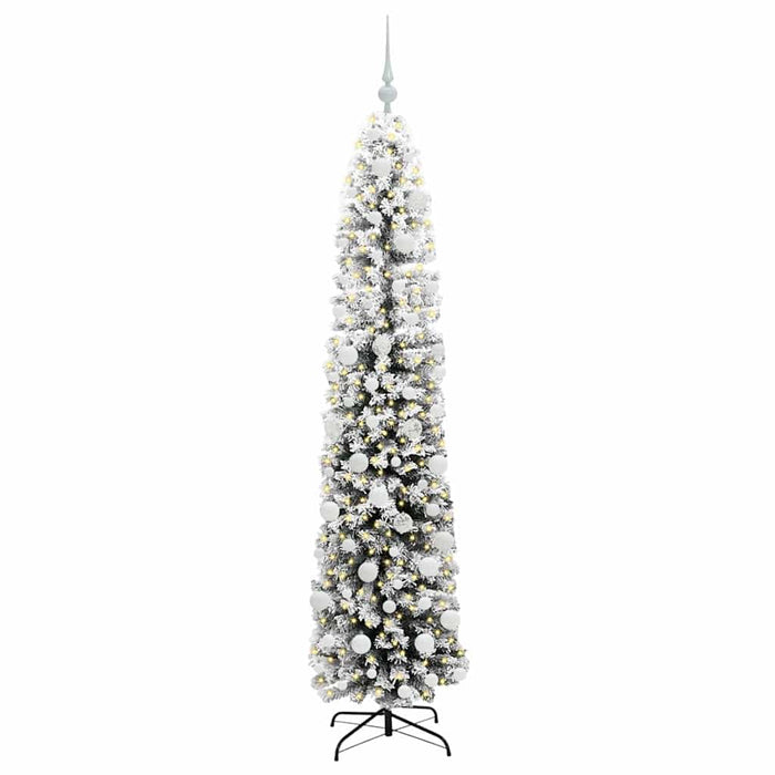 Albero di Natale Artificiale-Albero Natalizio con 300 LED Verde 180 cm 227528