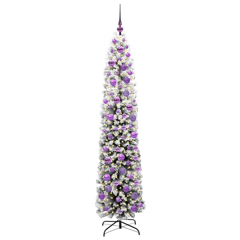 Albero di Natale artificiale con 300 LED Verde 180 cm 3395024