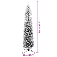 Albero di Natale artificiale con 300 LED Verde 210 cm 3395027