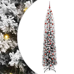 Albero di Natale artificiale con 300 LED Verde 210 cm 3395031