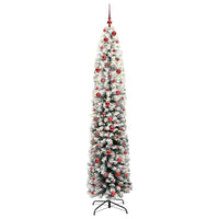 Albero di Natale artificiale con 300 LED Verde 210 cm 3395031