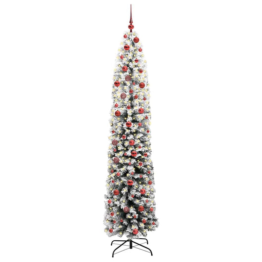 Albero di Natale artificiale con 300 LED Verde 210 cm 3395031