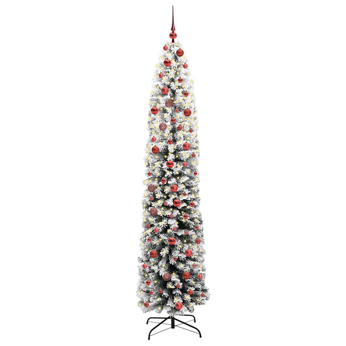 Albero di Natale artificiale con 300 LED Verde 210 cm 3395031