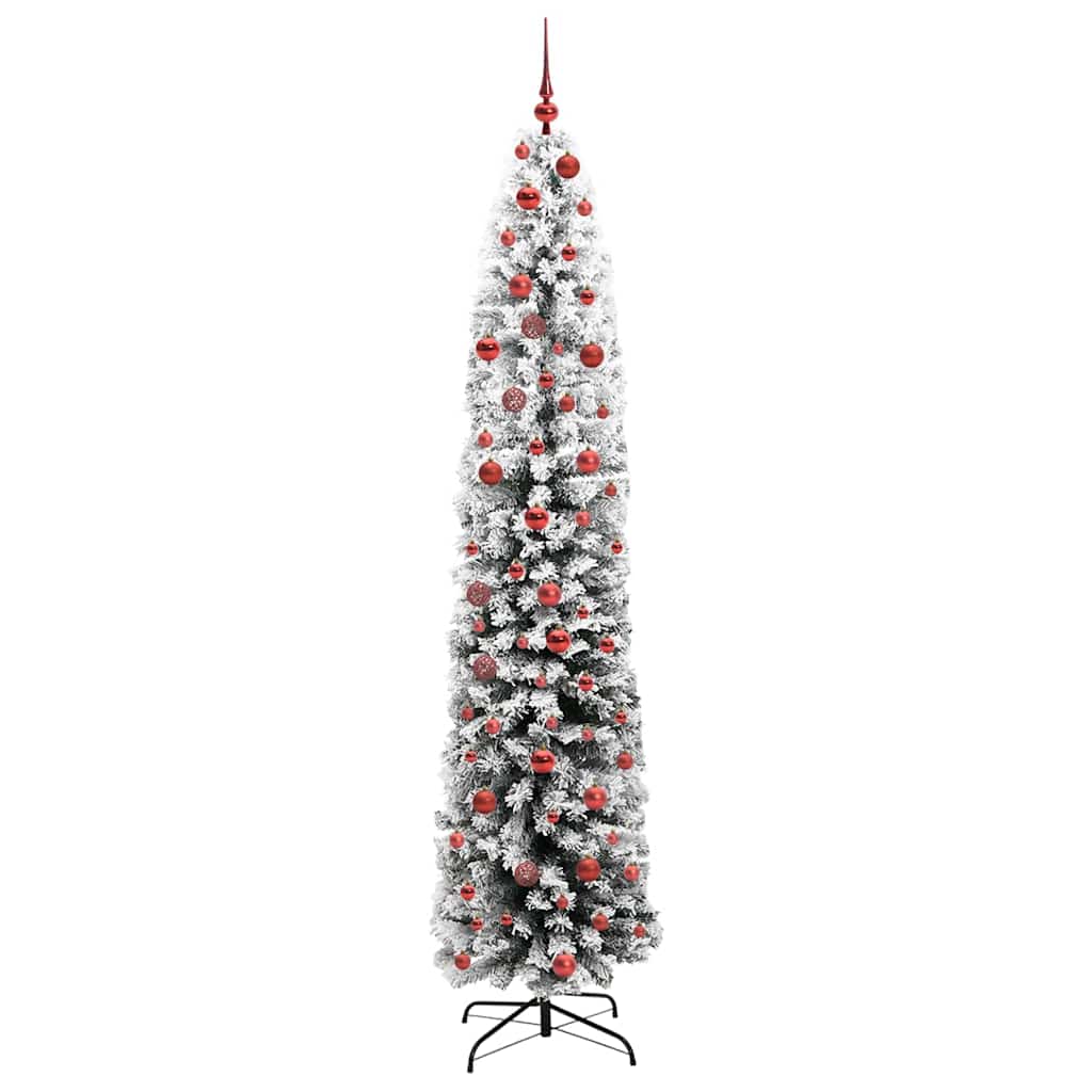 Albero di Natale artificiale con 300 LED Verde 210 cm 3395031