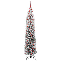Albero di Natale artificiale con 300 LED Verde 210 cm 3395031