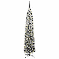 Albero di Natale Artificiale-Albero Natalizio con 300 LED Verde 210 cm 566016