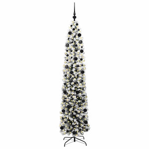 Albero di Natale artificiale con 300 LED Verde 210 cm 3395032