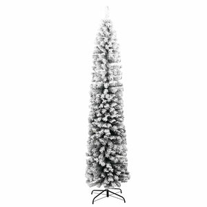 Albero di Natale Artificiale-Albero Natalizio con 300 LED Verde 210 cm 566016