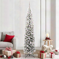 Albero di Natale artificiale con 300 LED Verde 210 cm 3395033