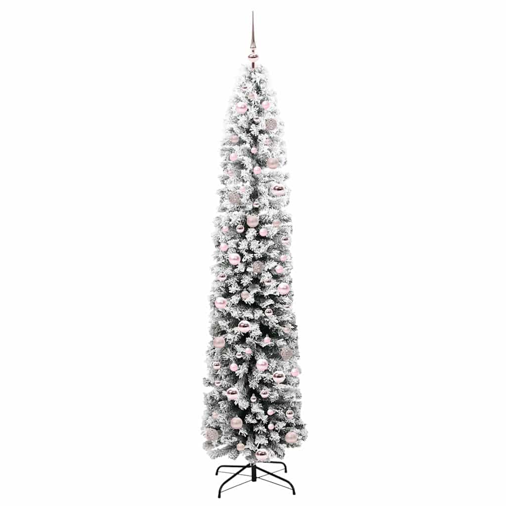 Albero di Natale artificiale con 300 LED Verde 210 cm 3395033